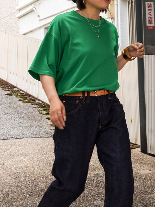 ANACHRONORM STANDARD EMB S/S T-S / Green