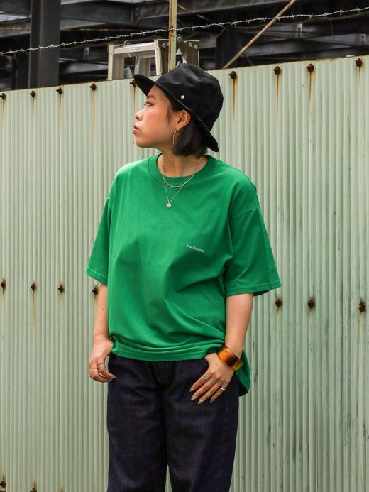 ANACHRONORM STANDARD EMB S/S T-S / Green