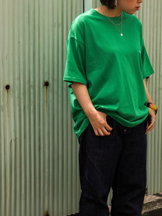 ANACHRONORM STANDARD EMB S/S T-S / Green
