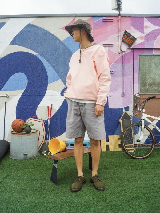 THE UNION WORK SHORTS / Gray