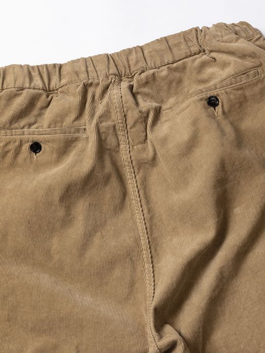 ANACHRONORM HEM TUCK EASY PANTS (CORDUROY) / Beige