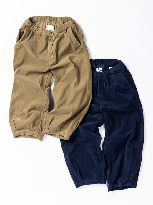 ANACHRONORM HEM TUCK EASY PANTS (CORDUROY) / Beige