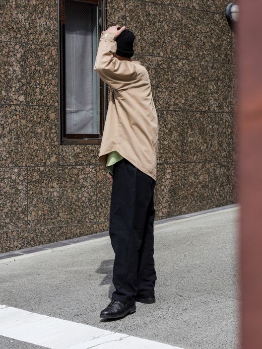 VOO LINEN EZ SLACKS / Black