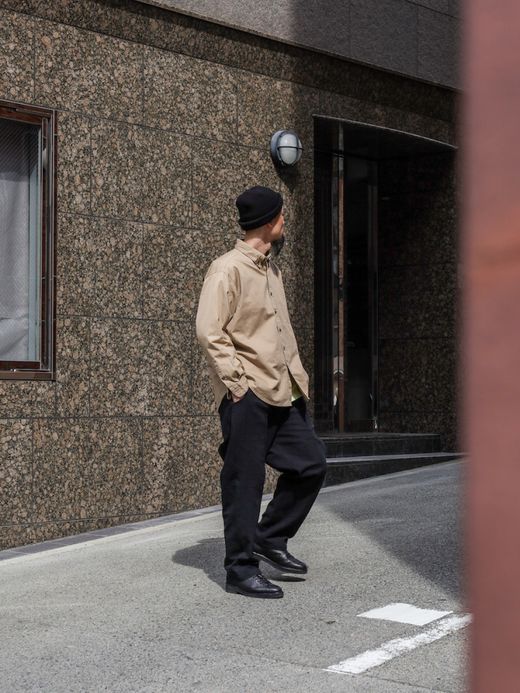 VOO LINEN EZ SLACKS / Black