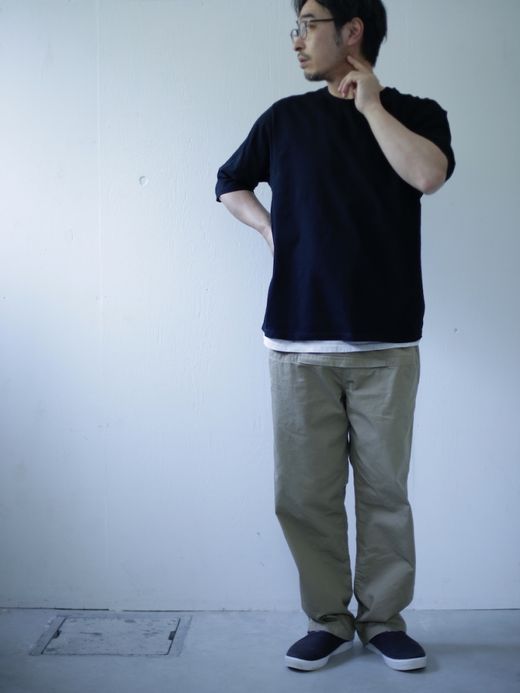 remilla ボートジップパンツ / Khk