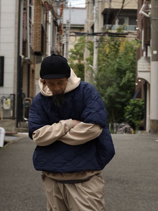 S.F.C SUPER BIG SS PUFF JACKET / Navy