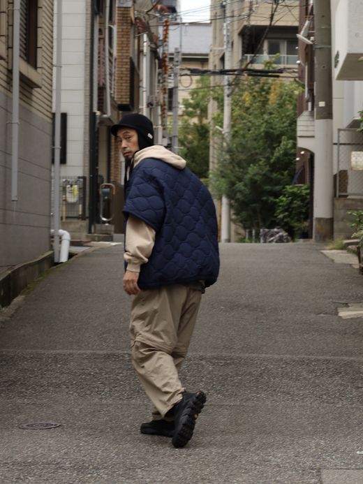 S.F.C SUPER BIG SS PUFF JACKET / Navy