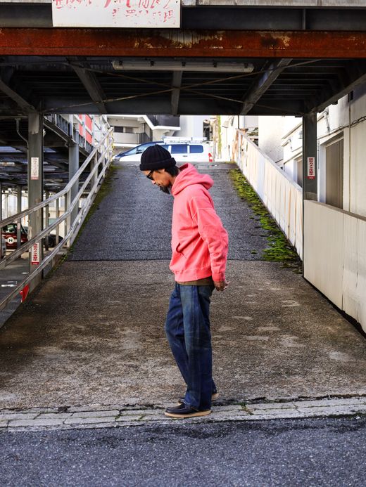 THE UNION THE RIB HOOD / Peach