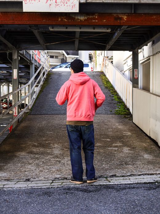 THE UNION THE RIB HOOD / Peach