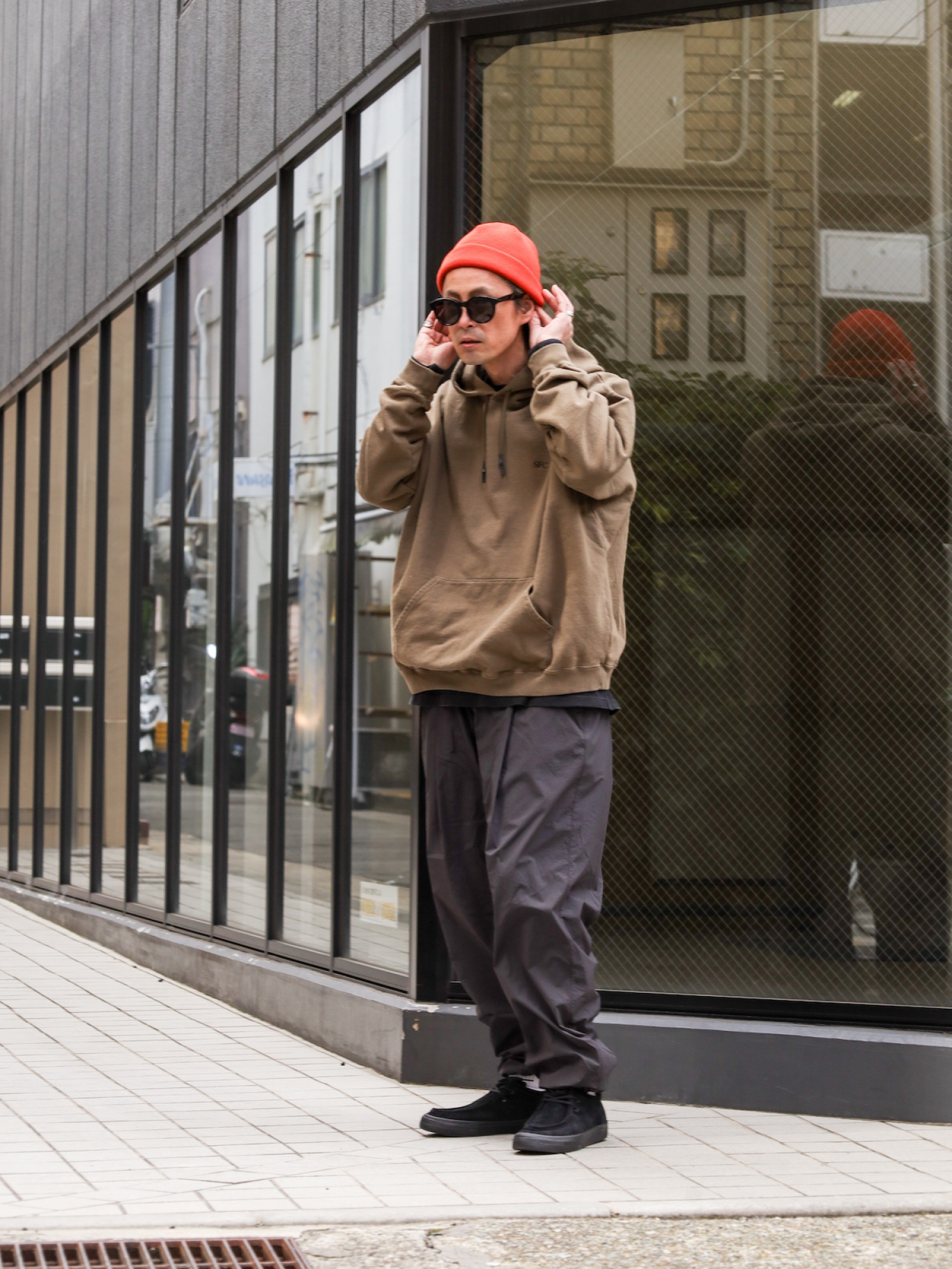 パンツ S.F.C x eye_C WIDE TAPERED EASY PANTS L eye_C x S.F.C Wide Tapered Easy Pants — eye_C