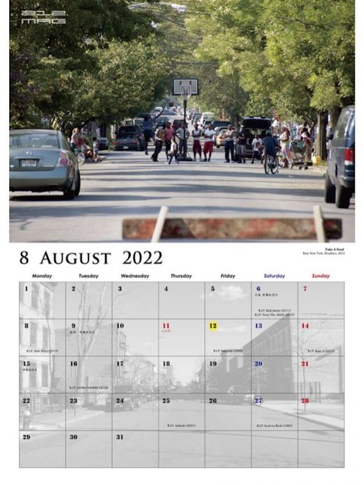 212.MAG 2022 CALENDAR “CHA$E THE VISION”