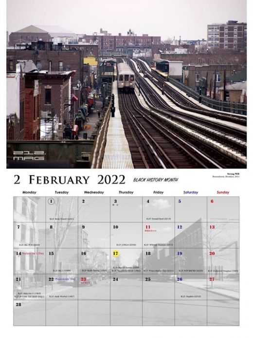 212.MAG 2022 CALENDAR “CHA$E THE VISION”