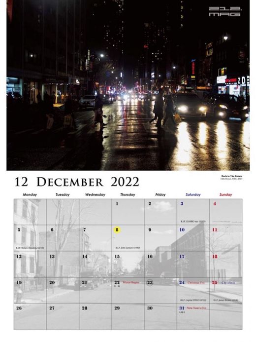 212.MAG 2022 CALENDAR “CHA$E THE VISION”
