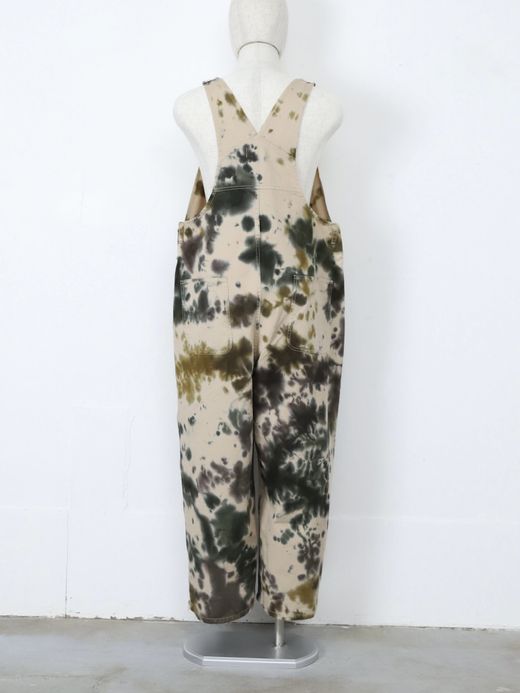 AMBERGLEAM CAMOUFLAGE DYED OVERALLS / Green