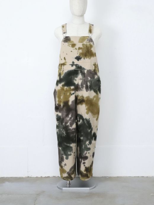 AMBERGLEAM CAMOUFLAGE DYED OVERALLS / Green