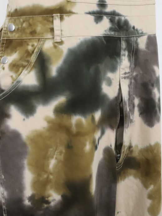 AMBERGLEAM CAMOUFLAGE DYED OVERALLS / Green