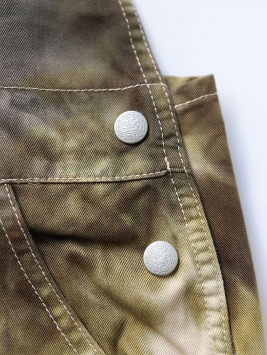 AMBERGLEAM CAMOUFLAGE DYED OVERALLS / Green