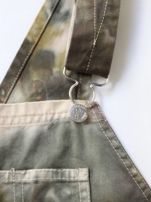 AMBERGLEAM CAMOUFLAGE DYED OVERALLS / Green