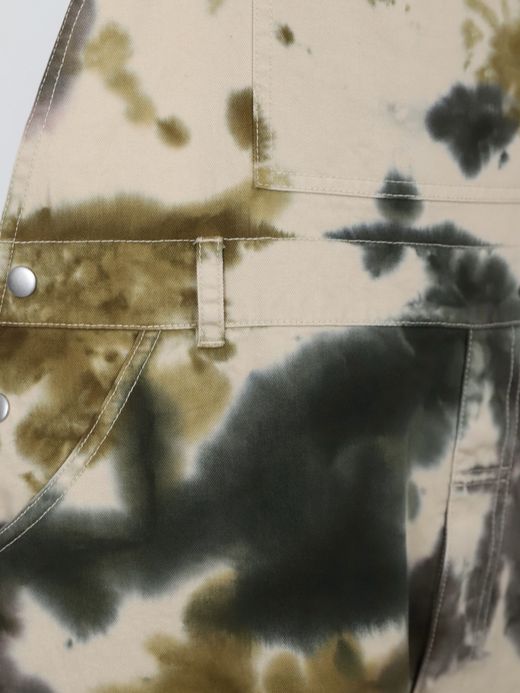 AMBERGLEAM CAMOUFLAGE DYED OVERALLS / Green