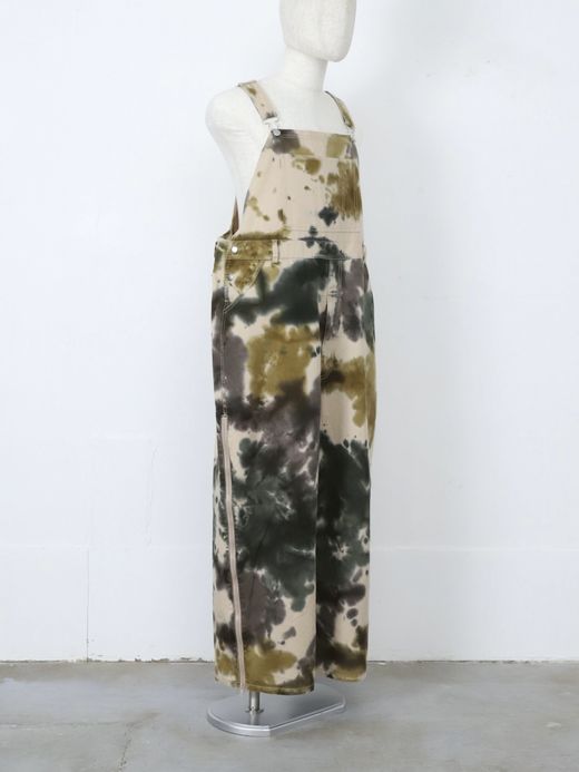 AMBERGLEAM CAMOUFLAGE DYED OVERALLS / Green