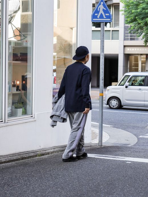S.F.C VELOUR TRACK PANTS / Grey