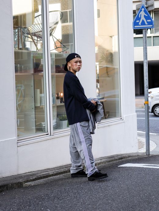 S.F.C VELOUR TRACK PANTS / Grey