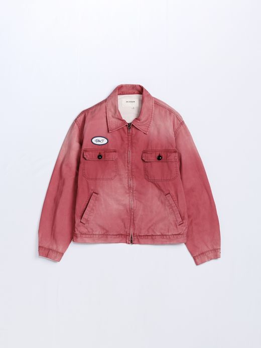 ANACHRONORM TIMEWORN WORK JACKET / Red