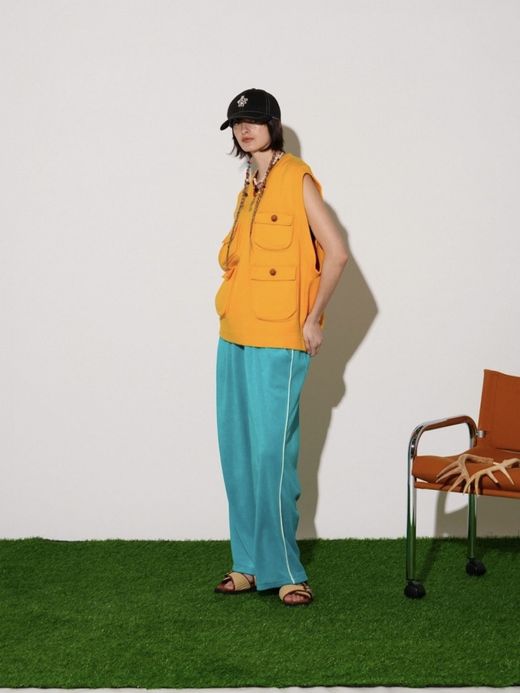 AMBERGLEAM 【✖️VOO】FISHERMAN KNIT VEST / 3colors