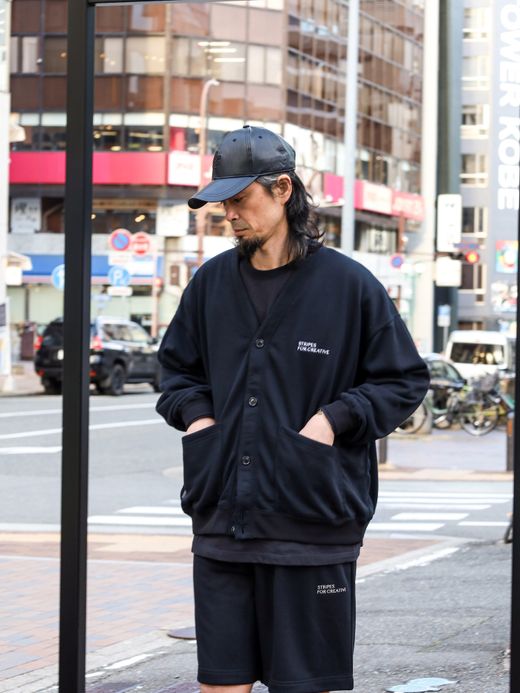 S.F.C SWEAT CARDIGAN / Black