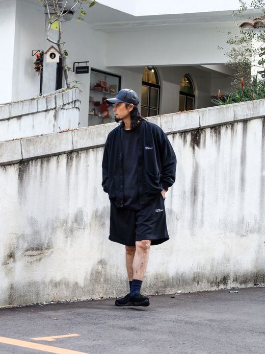 S.F.C SWEAT CARDIGAN / Black