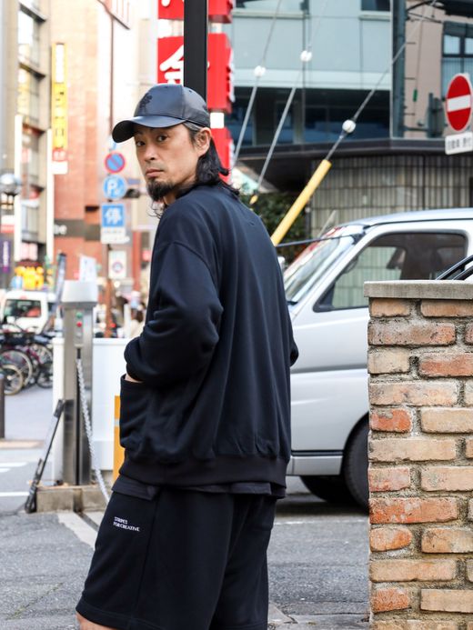 S.F.C SWEAT CARDIGAN / Black