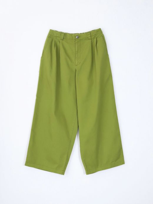 AMBERGLEAM COTTON CHINO TAPERED PANTS / 3colors