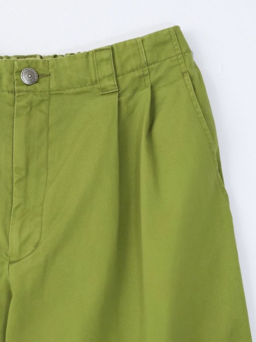 AMBERGLEAM COTTON CHINO TAPERED PANTS / 3colors