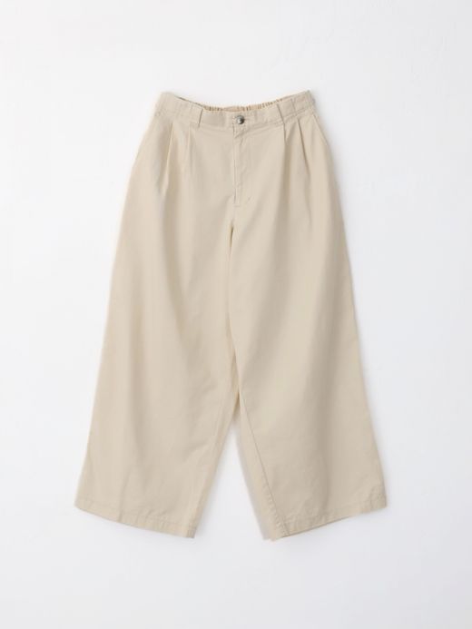 AMBERGLEAM COTTON CHINO TAPERED PANTS / 3colors
