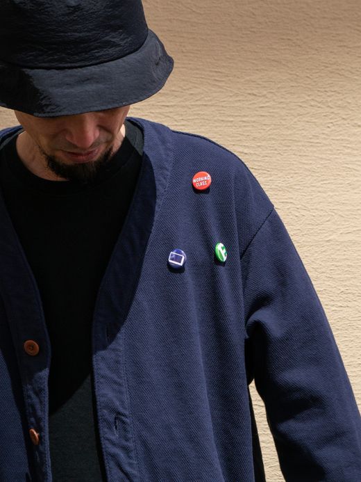 THE UNION CUT CARDI / Navy