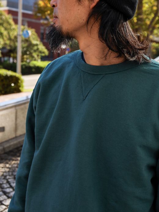 THE UNION VICTORY CREW SWEAT / Green