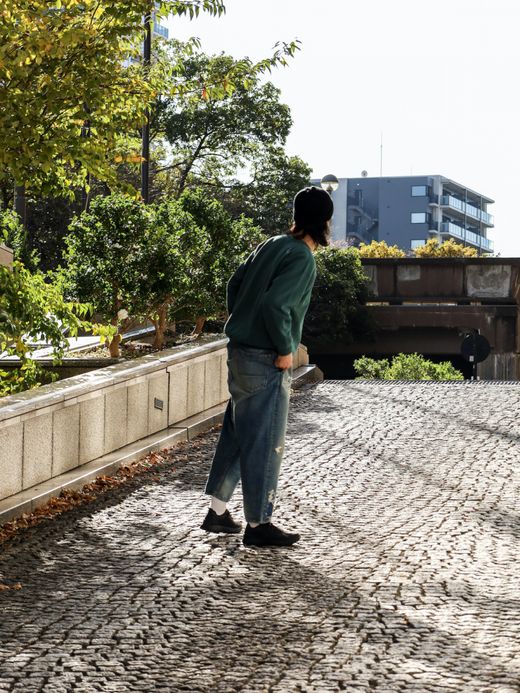 THE UNION VICTORY CREW SWEAT / Green