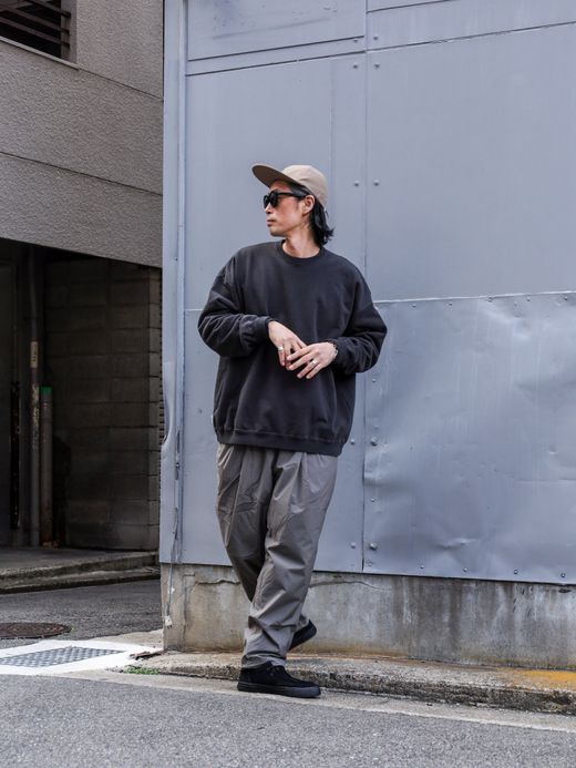 S.F.C SFC CREW / Washed black