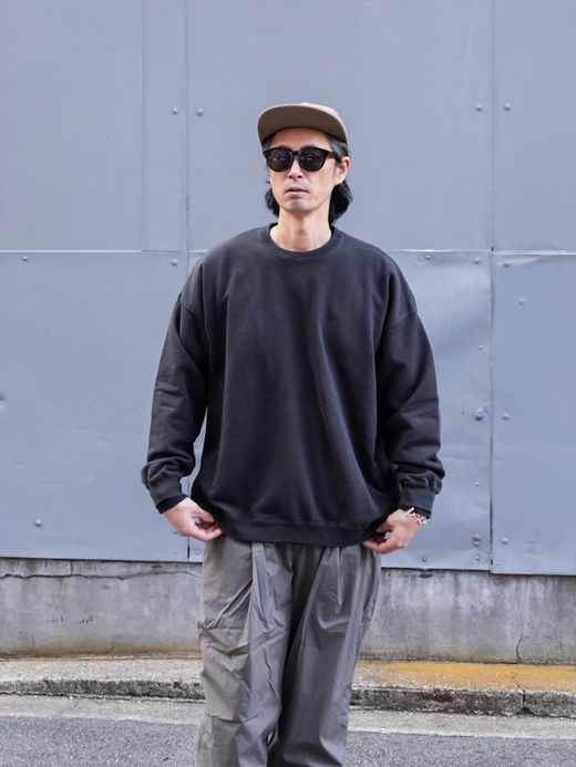 S.F.C SFC CREW / Washed black