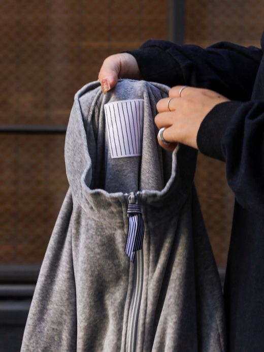 S.F.C VELOUR TRACK JACKET / Grey