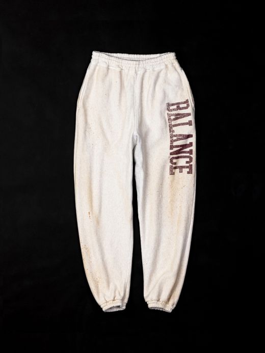 ANACHRONORM COLLEGE GAZETTE SWEAT PANTS / Oatmeal