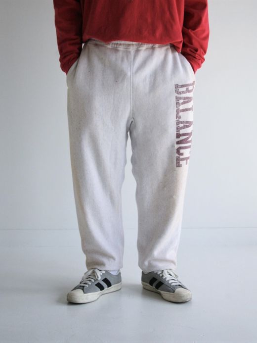 ANACHRONORM COLLEGE GAZETTE SWEAT PANTS / Oatmeal