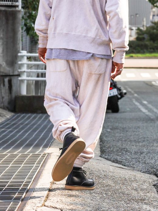 ANACHRONORM COLLEGE GAZETTE SWEAT PANTS / Oatmeal