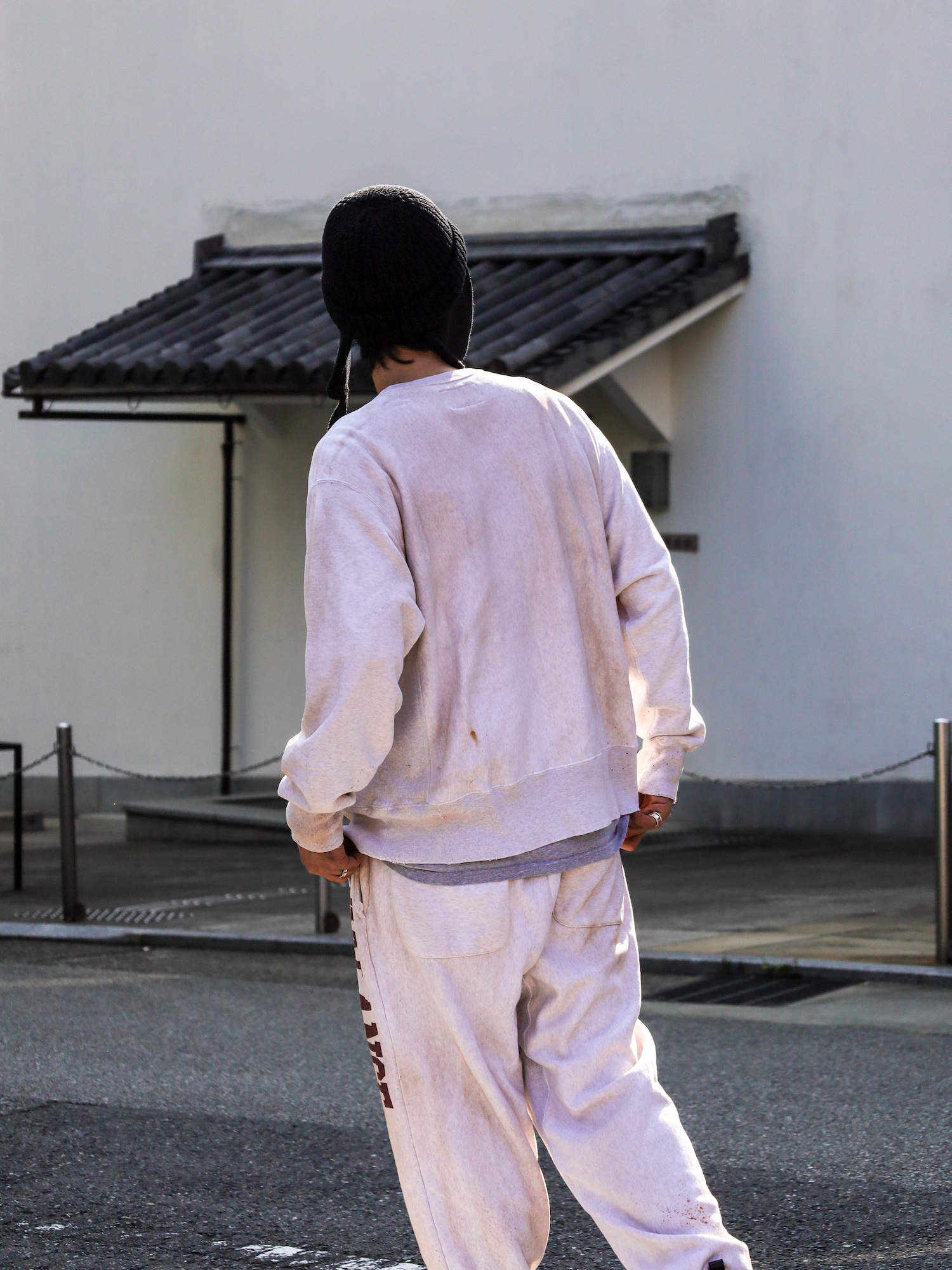 CALNAMUR 上下スウェット&パンツ エヴァ PLUGSUIT 白 綾波レイ CALNAMUR 上下スウェット&パンツ エヴァ PLUGSUIT 白 綾波レイ