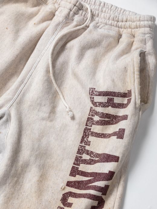 ANACHRONORM COLLEGE GAZETTE SWEAT PANTS / Oatmeal
