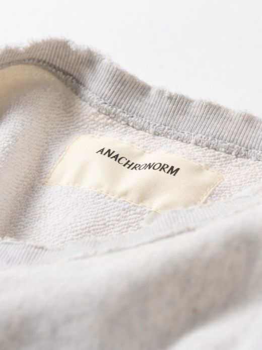 ANACHRONORM REMAKED SIDE LIB SWEAT / Oatmeal