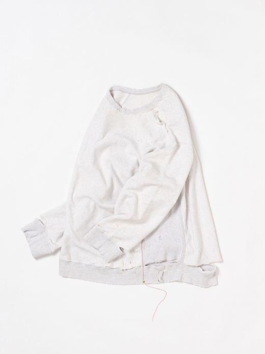 ANACHRONORM REMAKED SIDE LIB SWEAT / Oatmeal