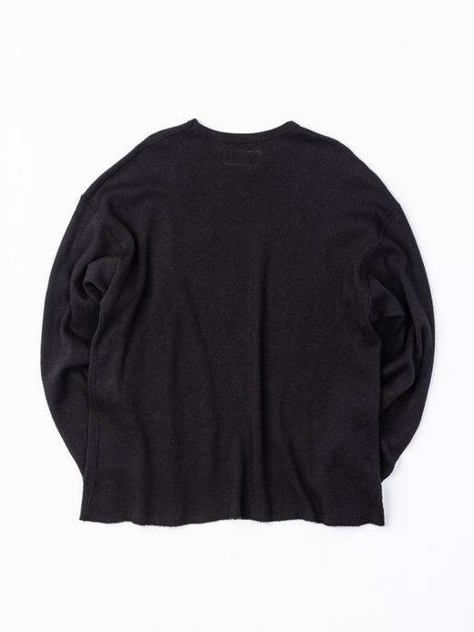 ANACHRONORM HEAVY THERMAL L/S T-S / Black