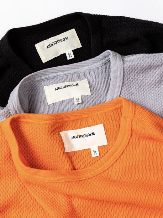 ANACHRONORM HEAVY THERMAL L/S T-S / Black