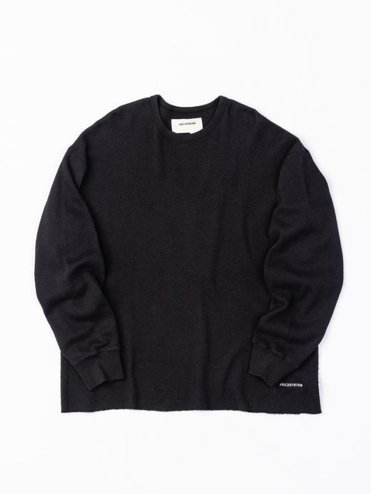 ANACHRONORM HEAVY THERMAL L/S T-S / Black